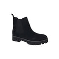 47614 - Black Suede Bootie for Teen/Women by Pretty Ballerinas
